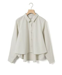 MARMARMAR / マーマーマー シャツ・ブラウス | MARMARMAR バックショートフレアシャツ