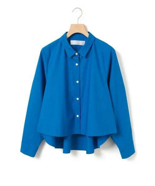 MARMARMAR / マーマーマー シャツ・ブラウス | MARMARMAR バックショートフレアシャツ（ブルー(color31)）