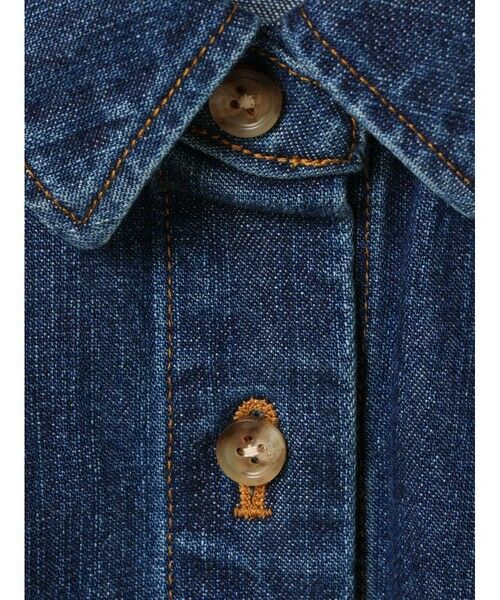 MARMARMAR / マーマーマー シャツ・ブラウス | MARMARMAR ショートデニムシャツ | 詳細1
