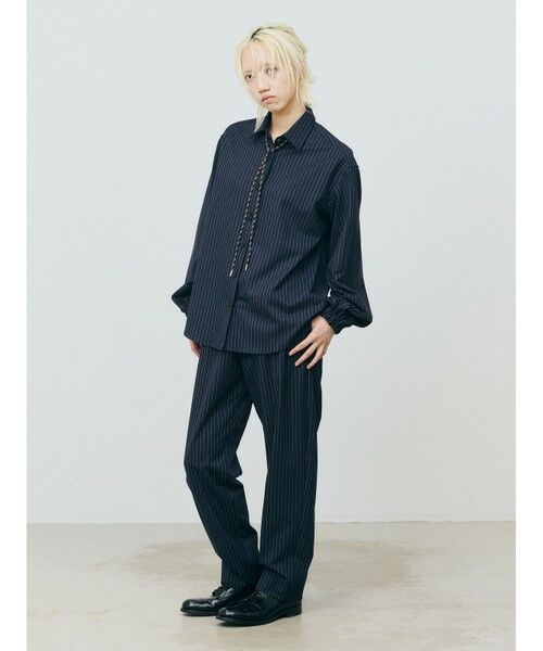 MARMARMAR / マーマーマー シャツ・ブラウス | MARMARMAR PL/RYストレッチコードタイシャツ | 詳細3