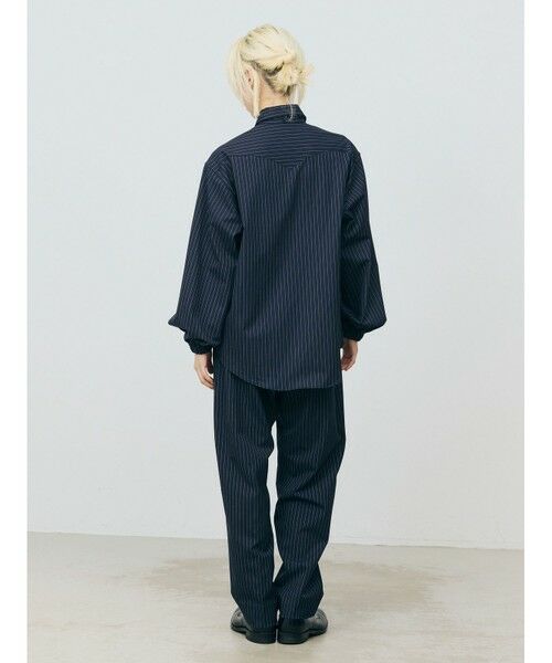 MARMARMAR / マーマーマー シャツ・ブラウス | MARMARMAR PL/RYストレッチコードタイシャツ | 詳細5