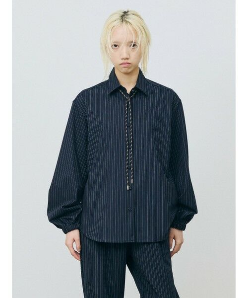 MARMARMAR / マーマーマー シャツ・ブラウス | MARMARMAR PL/RYストレッチコードタイシャツ | 詳細6