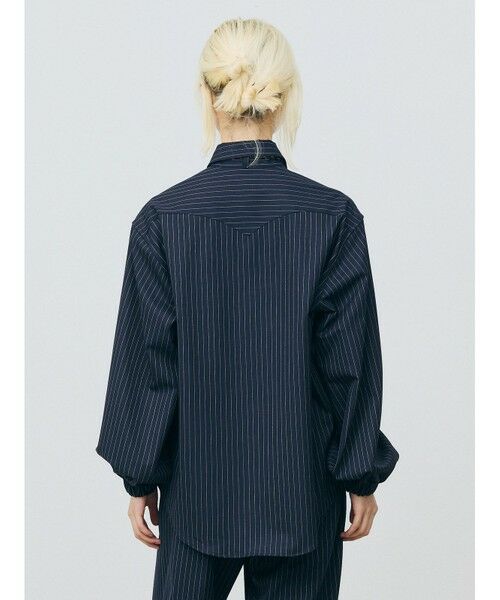 MARMARMAR / マーマーマー シャツ・ブラウス | MARMARMAR PL/RYストレッチコードタイシャツ | 詳細7