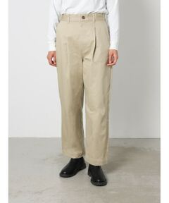 MARMARMAR / マーマーマー チノ・ワークパンツ | MARMARMAR ハイウエストワイドチノパンツ