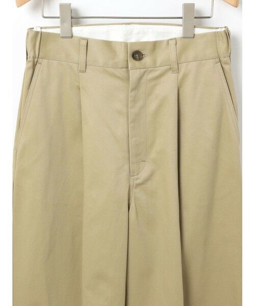 MARMARMAR / マーマーマー チノ・ワークパンツ | MARMARMAR ハイウエストワイドチノパンツ | 詳細10