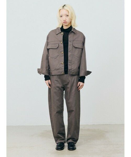 MARMARMAR / マーマーマー その他パンツ | MARMARMAR ドリルトラウザーズ | 詳細10