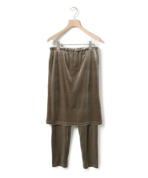 MARMARMAR / マーマーマー その他パンツ | MARMARMAR ベロアレイヤードボトムス | 詳細2