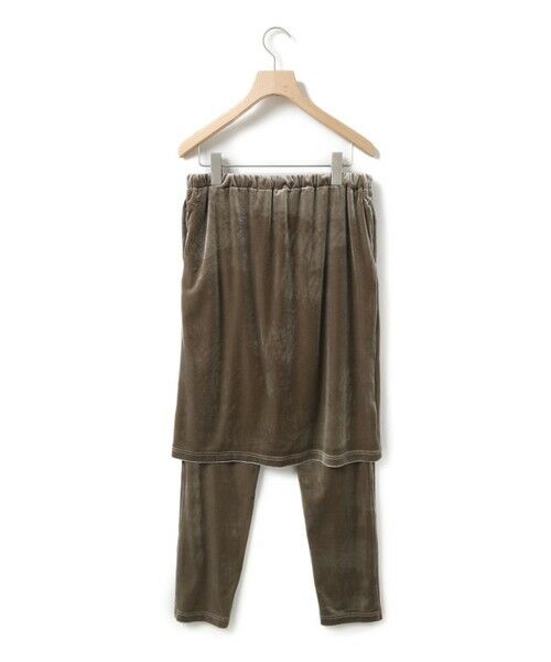 MARMARMAR / マーマーマー その他パンツ | MARMARMAR ベロアレイヤードボトムス | 詳細15