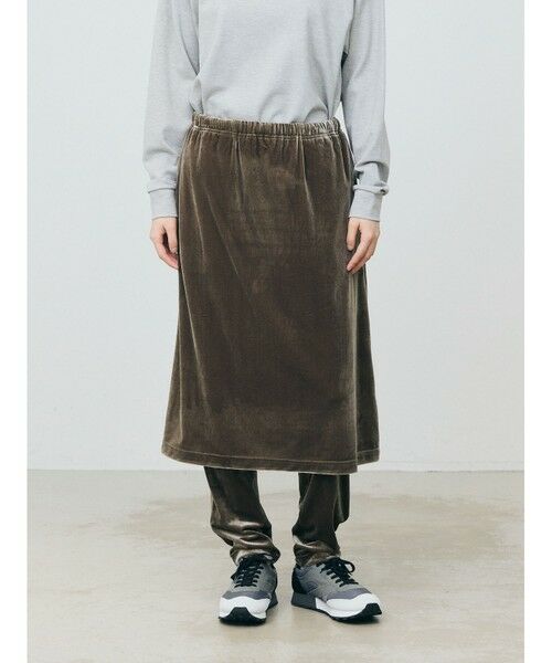 MARMARMAR / マーマーマー その他パンツ | MARMARMAR ベロアレイヤードボトムス | 詳細5
