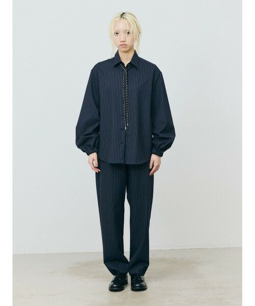 MARMARMAR / マーマーマー スラックス・ドレスパンツ | MARMARMAR PL/RYストレッチイージースラックス | 詳細8