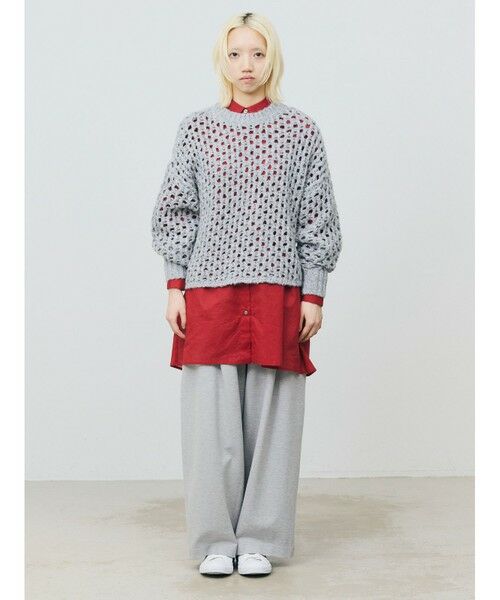 MARMARMAR / マーマーマー その他パンツ | MARMARMAR タックワイドスウェットパンツ | 詳細11