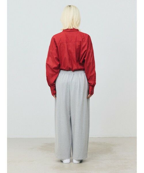 MARMARMAR / マーマーマー その他パンツ | MARMARMAR タックワイドスウェットパンツ | 詳細6