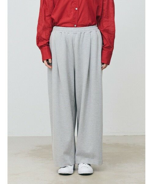 MARMARMAR / マーマーマー その他パンツ | MARMARMAR タックワイドスウェットパンツ | 詳細7