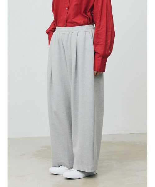 MARMARMAR / マーマーマー その他パンツ | MARMARMAR タックワイドスウェットパンツ | 詳細8