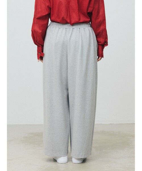 MARMARMAR / マーマーマー その他パンツ | MARMARMAR タックワイドスウェットパンツ | 詳細9