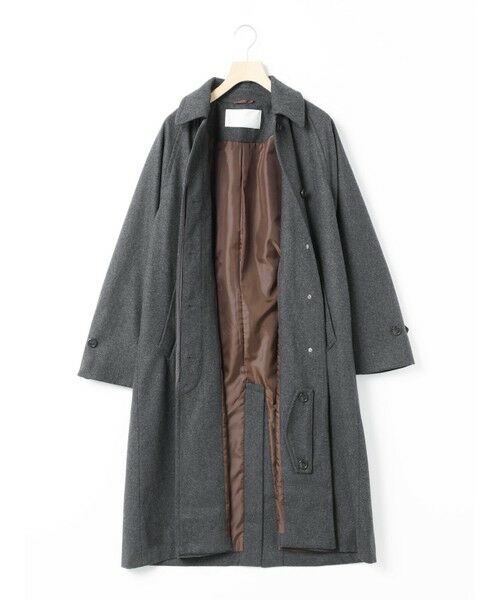 MARMARMAR / マーマーマー ステンカラーコート | MARMARMAR バルマカーンコート | 詳細11