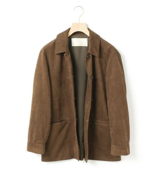 MARMARMAR / マーマーマー その他アウター | MARMARMAR スエードカーコート | 詳細2