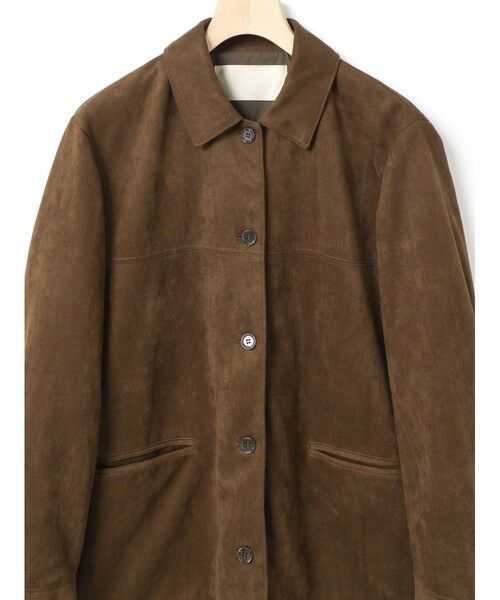 MARMARMAR / マーマーマー その他アウター | MARMARMAR スエードカーコート | 詳細3