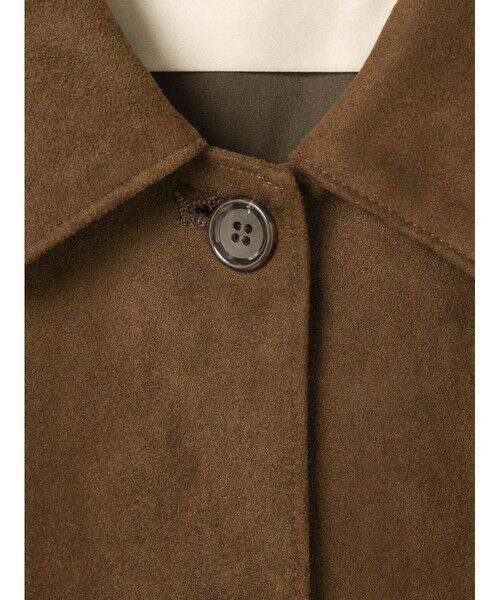 MARMARMAR / マーマーマー その他アウター | MARMARMAR スエードカーコート | 詳細4