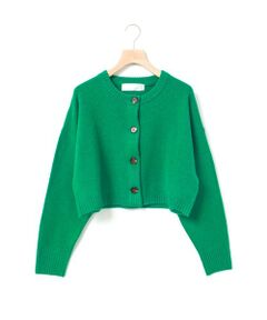 MARMARMAR / マーマーマー カーディガン・ボレロ | MARMARMAR クルーネックショートカーディガン