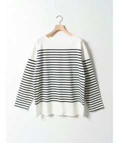 MARMARMAR / マーマーマー カットソー | MARMARMAR パネルボーダープルオーバー