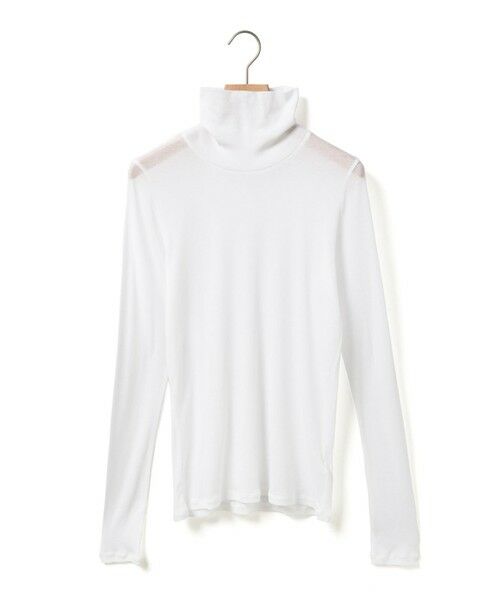 MARMARMAR/マーマーマー MARMARMAR シアータートルネックTシャツ ホワイト(color10) FREE