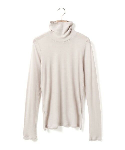 MARMARMAR/マーマーマー MARMARMAR シアータートルネックTシャツ ライトグレー(color90) FREE