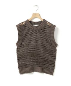MARMARMAR / マーマーマー ニット・セーター | MARMARMAR テープヤーンメッシュベスト