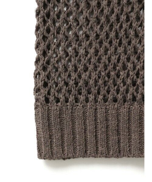 MARMARMAR / マーマーマー ニット・セーター | MARMARMAR テープヤーンメッシュベスト | 詳細11