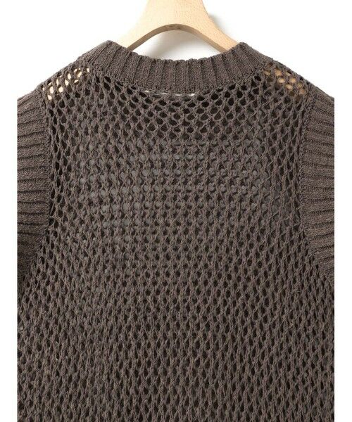 MARMARMAR / マーマーマー ニット・セーター | MARMARMAR テープヤーンメッシュベスト | 詳細13