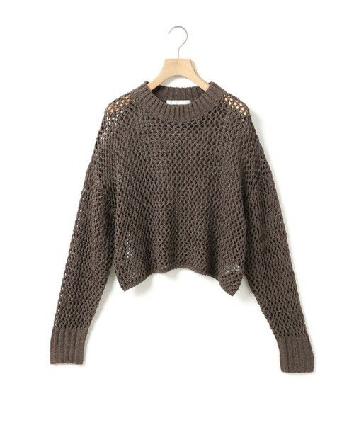 MARMARMAR / マーマーマー ニット・セーター | MARMARMAR テープヤーンメッシュプルオーバー | 詳細2