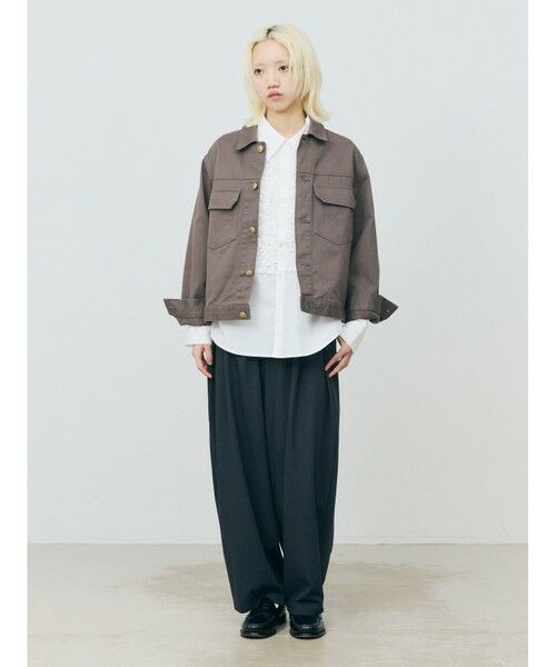 MARMARMAR / マーマーマー ブルゾン | MARMARMAR ドリルブルゾン | 詳細17