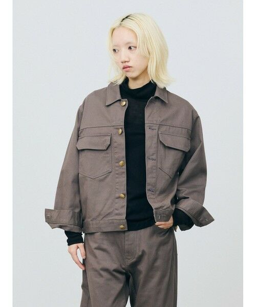 MARMARMAR / マーマーマー ブルゾン | MARMARMAR ドリルブルゾン | 詳細13