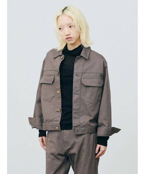 MARMARMAR / マーマーマー ブルゾン | MARMARMAR ドリルブルゾン | 詳細14