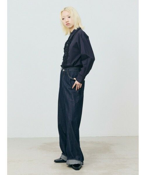 MARMARMAR / マーマーマー シャツ・ブラウス | MARMARMAR フリルドレスシャツ | 詳細3