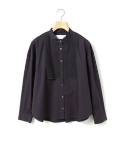 MARMARMAR / マーマーマー シャツ・ブラウス | MARMARMAR スタンドカラーピンタックシャツ