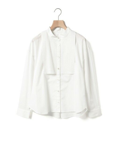 MARMARMAR / マーマーマー シャツ・ブラウス | MARMARMAR スタンドカラーピンタックシャツ | 詳細8
