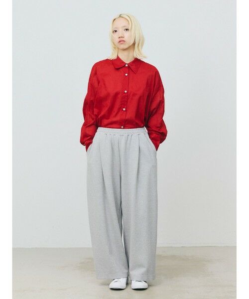 MARMARMAR / マーマーマー シャツ・ブラウス | MARMARMAR シアーワイドシャツ | 詳細8