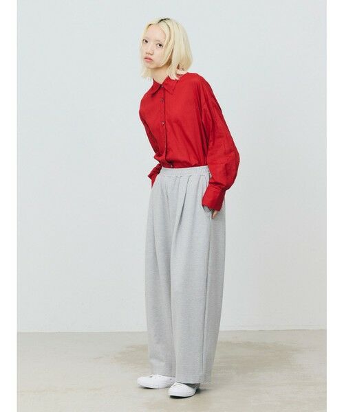 MARMARMAR / マーマーマー シャツ・ブラウス | MARMARMAR シアーワイドシャツ | 詳細9