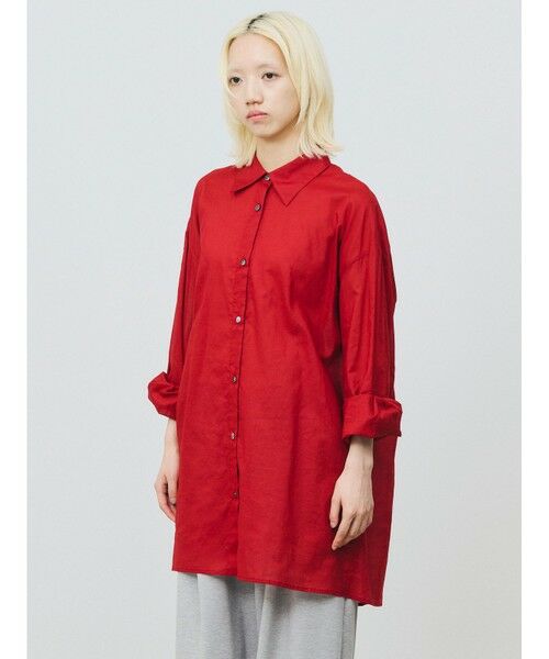 MARMARMAR / マーマーマー シャツ・ブラウス | MARMARMAR シアーワイドシャツ | 詳細6