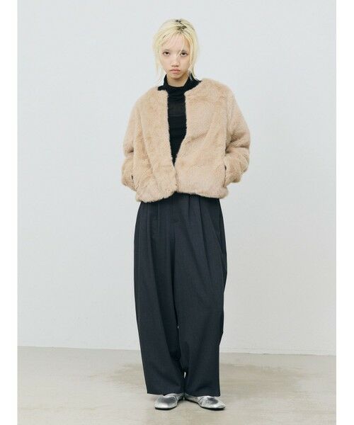 MARMARMAR / マーマーマー その他パンツ | MARMARMAR ツータックパンツ | 詳細10