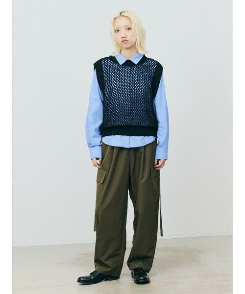 MARMARMAR / マーマーマー カーゴパンツ | MARMARMAR テーパードカーゴパンツ(カーキ(color24))