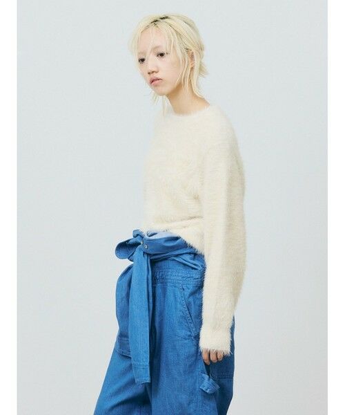 MARMARMAR / マーマーマー ニット・セーター | MARMARMAR シャギーニットプルオーバー | 詳細12
