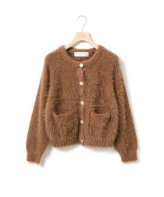 MARMARMAR / マーマーマー カーディガン・ボレロ | MARMARMAR シャギーニットカーディガン