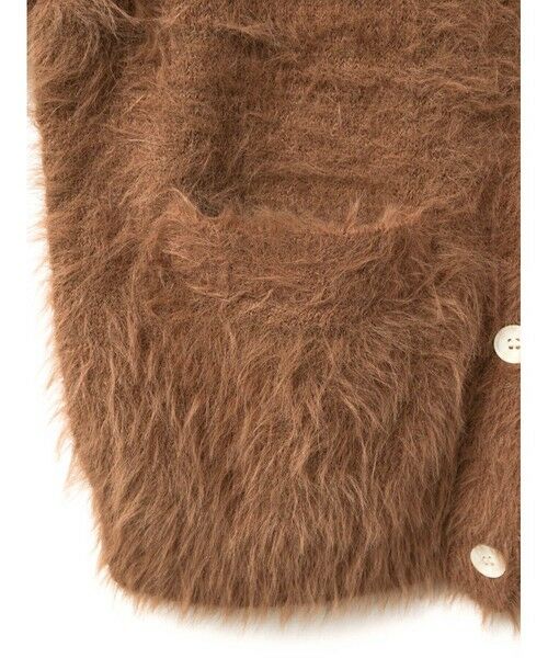 MARMARMAR / マーマーマー カーディガン・ボレロ | MARMARMAR シャギーニットカーディガン | 詳細5