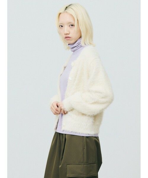 MARMARMAR / マーマーマー カーディガン・ボレロ | MARMARMAR シャギーニットカーディガン | 詳細13