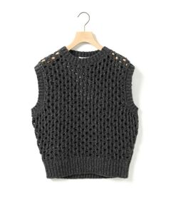 MARMARMAR / マーマーマー ベスト | MARMARMAR ローゲージメッシュベスト