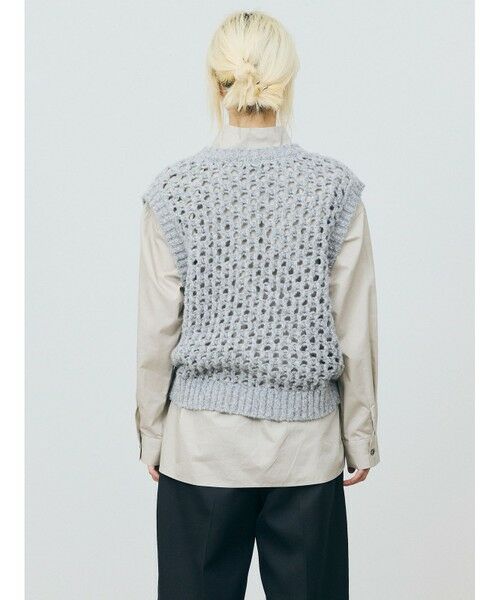 MARMARMAR / マーマーマー ベスト | MARMARMAR ローゲージメッシュベスト | 詳細6