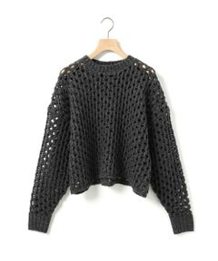 MARMARMAR / マーマーマー ニット・セーター | MARMARMAR ローゲージメッシュプルオーバー