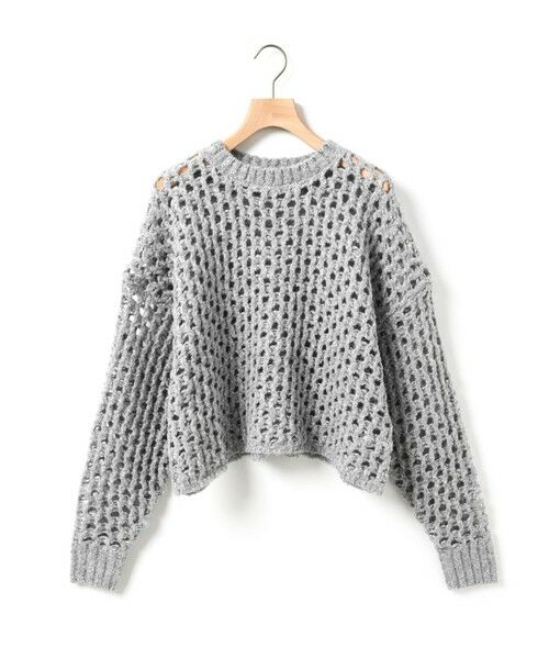 MARMARMAR / マーマーマー ニット・セーター | MARMARMAR ローゲージメッシュプルオーバー | 詳細1